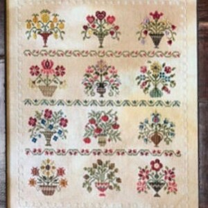 Colección de miniramos de JEANNETTE DOUGLAS: patrones de punto de cruz contados en thecottageneedle.com