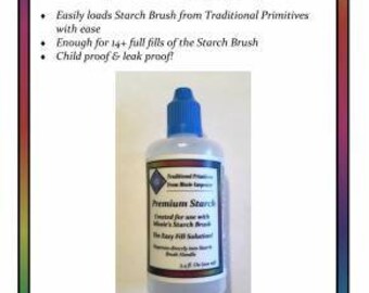 3.4 oz. Premium Quilting Starch Refill bottle TRADITIONAL PRIMITIVES quilting sewing English paper piecing basting