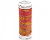 SULKY COTTON PETITES Autumn 712-4006 12 wt. Blendables 50-yards at cottageneedle.com hand embroidery applique hand Sashiko Crazy Patchwork