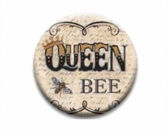 RETIRED! ZAPPY DOTS Queen Bee Needle Minder Nanny counted cross stitch notion at thecottageneedle.com Deb Strain