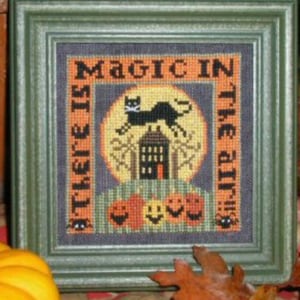 CARRIAGE HOUSE SAMPLINGS Halloween Magic counted cross stitch patterns at cottageneedle.com