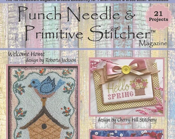 Preorder Punch Needle & Primitive Stitcher Fall 2023 Punch Etsy