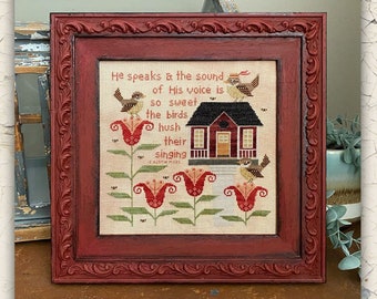 New! TERESA KOGUT Voice So Sweet XS326 counted cross stitch patterns at thecottageneedle.com Squirrel