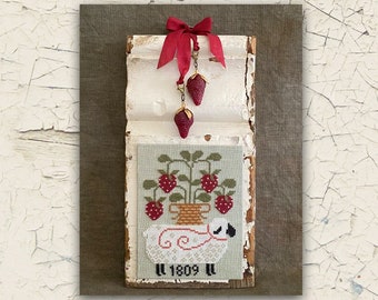 New! TERESA KOGUT Strawberry Sheep XS329 counted cross stitch patterns at thecottageneedle.com Squirrel