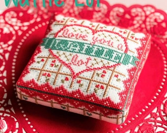 HANDS ON DESiGN A Waffle Lot HD-250 counted cross stitch patterns at thecottageneedle.com
