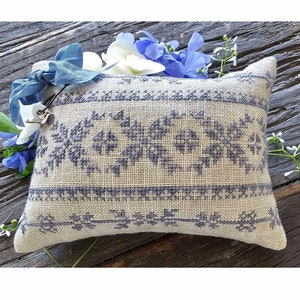 LIMITED EDITION! SAMPLeRS NoT FORGOTTEN Bluebird Kit counted cross stitch at cottageneedle.com