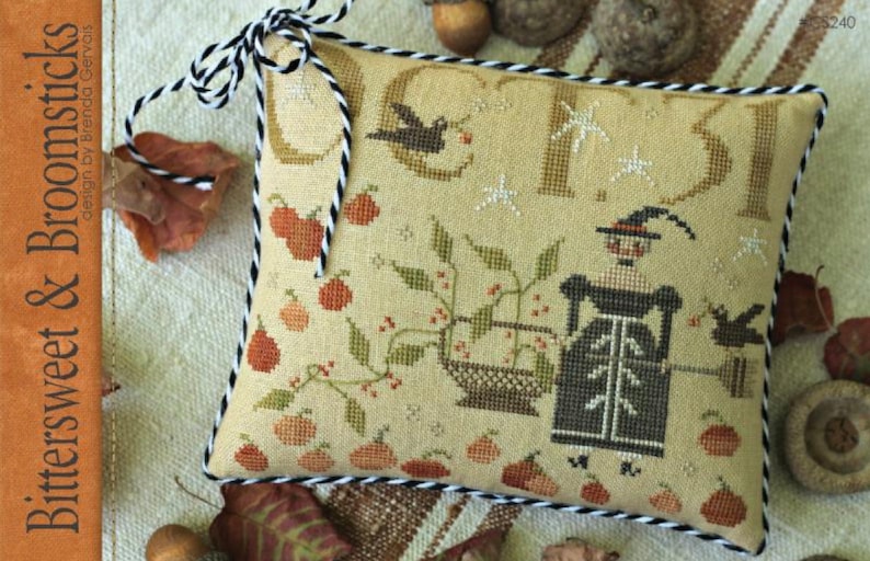 BITTERSWEET & BROOMSTICKS by With Thy Needle at Cottageneedle.com ...