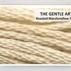 ROASTED MARSHMALLOW 7057 Gentle Art GAST hand-dyed embroidery floss cross stitch thread at cottageneedle.com