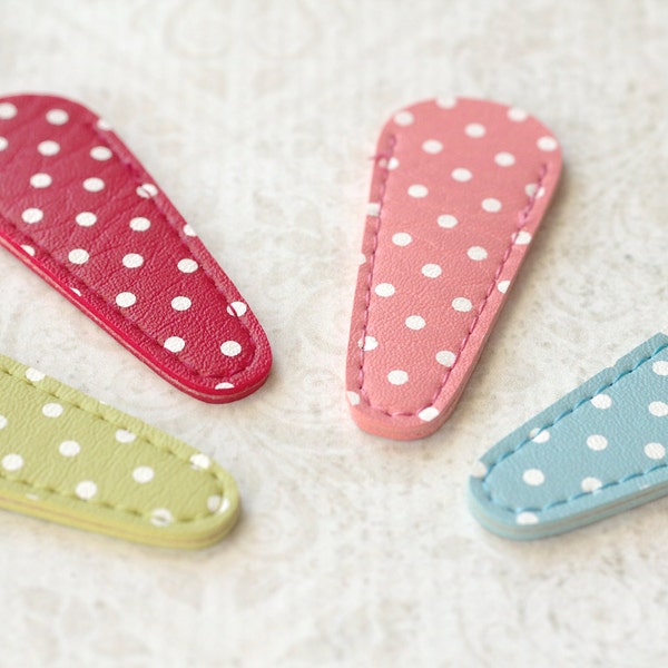 Pick One Polka Dot Scissor Sheath Case Holder Protector 5 Colors 2 Sizes Available Inazuma Japan cisaux de broderie