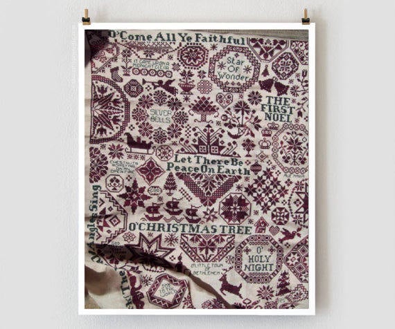 CHRISTMAS QUAKER 2 Songs of the Season by Bygone Stitches Digital