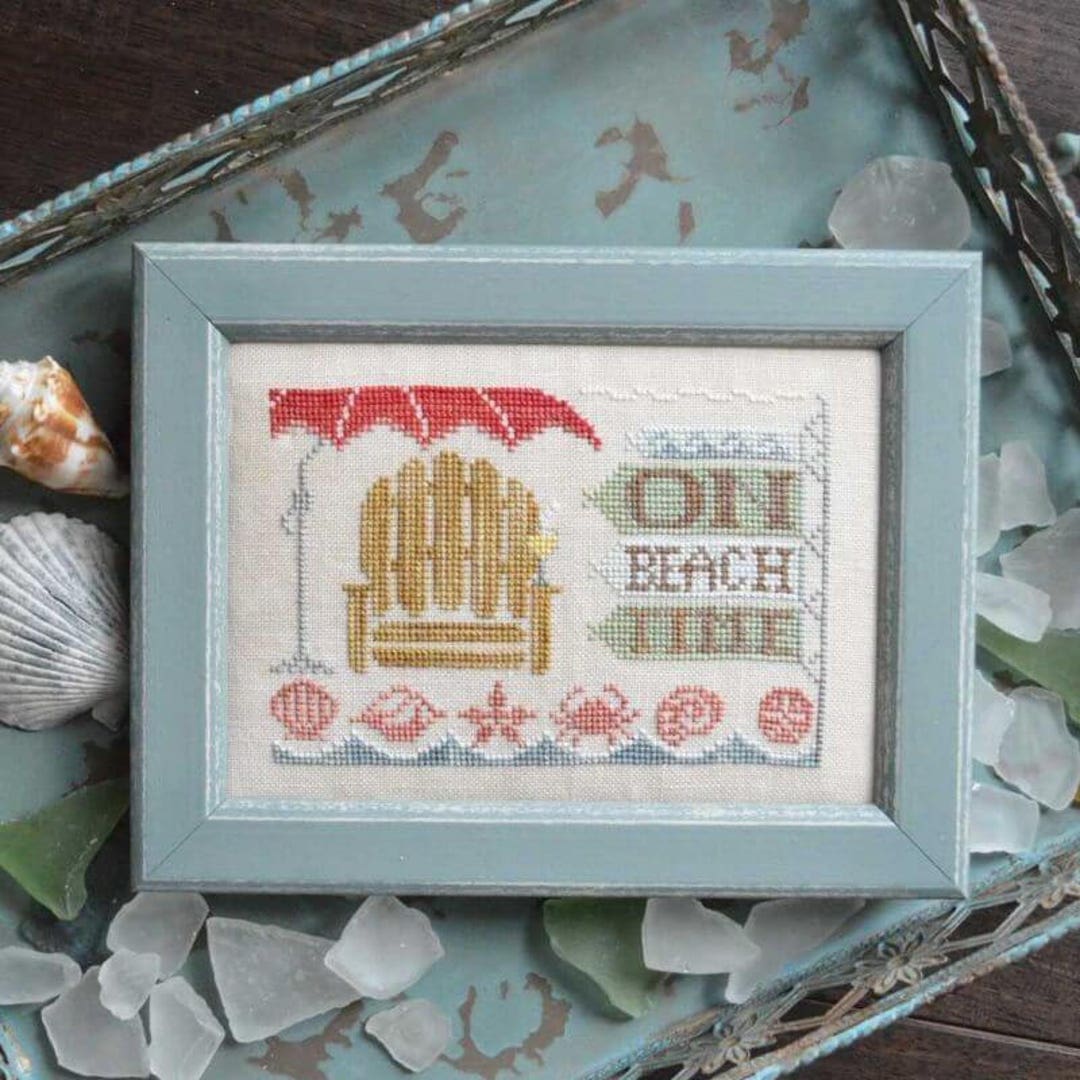 HANDS ON DESIGN on Beach Time to the Beach Series Counted Cross Stitch