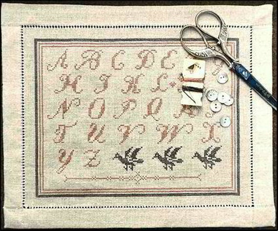 Cross Stitch Scissors - Cool Fabric