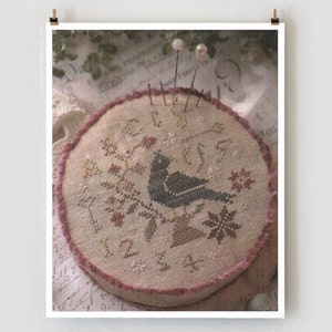 WITH THY NEEDLE Brambleberry Bunting counted cross stitch patterns at cottageneedle.com sampler