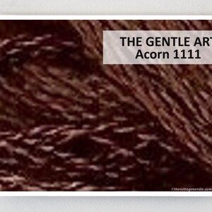 ACORN 1111 Gentle Art GAST hand-dyed embroidery floss cross stitch thread at cottageneedle.com