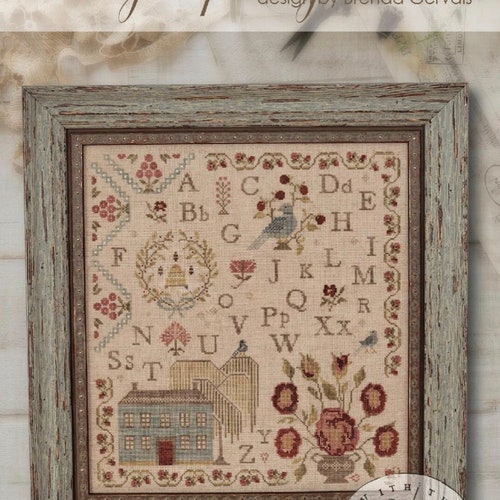 WITH THY NEEDLE Heart of the Home Sampler Counted Cross Stitch - Etsy