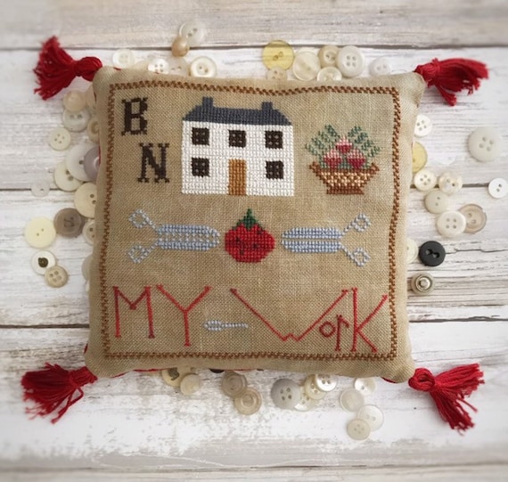 Lucy Beam My Work Counted Cross Stitch Patterns At Etsy