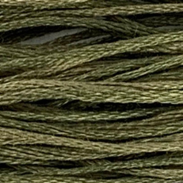 GARRISON GREEN 1265 Weeks Dye Works WdW hand-dyed embroidery floss