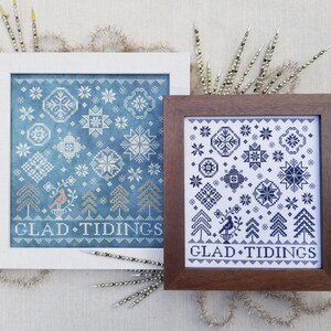 HELLO FROM LIZ MATHeWS Quaker Snowflakes counted cross stitch patterns at cottageneedle.com