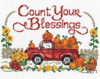 IMAGINATING Meet Me At The Pumpkin Patch counted cross stitch patterns at thecottageneedle.com