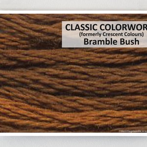 BRAMBLE BUSH Classic Colorworks handgeverfde borduurgaren kruissteek op cottageneedle.com