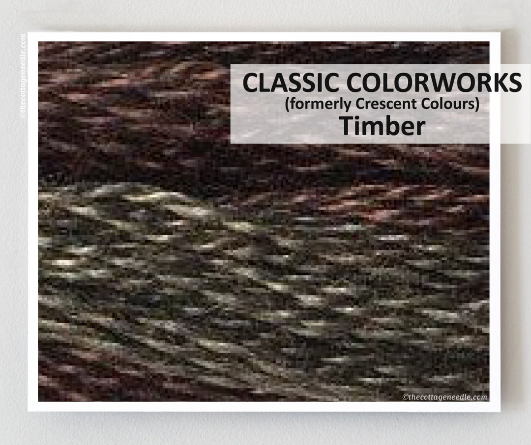 TIMBER Classic Colorworks Hand-dyed Embroidery Floss Cross Stitch ...