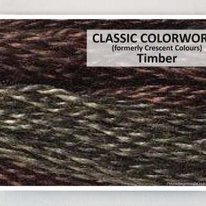 Filo da ricamo tinto a mano TIMBER Classic Colorworks per punto croce su cottageneedle.com