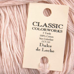 DULCE DE LECHE Classic Colorworks hand-dyed embroidery floss cross stitch thread at cottageneedle.com