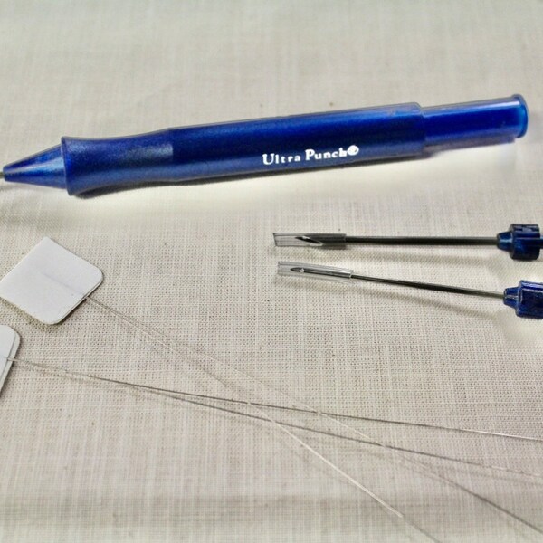 ULTRA Punch Needle Embroidery Tool Set OR replacement needles OR Needle Threaders at thecottageneedle.com