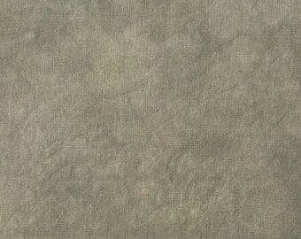 NEW! DRIFTWOOD 32Z ct. Lugana 32Z Linen counted cross stitch fabric Hand-dyed Fabrics by Stephanie at thecottageneedle.com