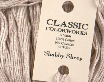 SHABBY SHEEP Classic Colorworks hand-dyed embroidery floss at thecottageneedle.com