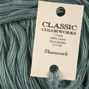 SHAMROCK Classic Colorworks handgefärbtes Stickgarn für Kreuzstich bei Cottageneedle.com