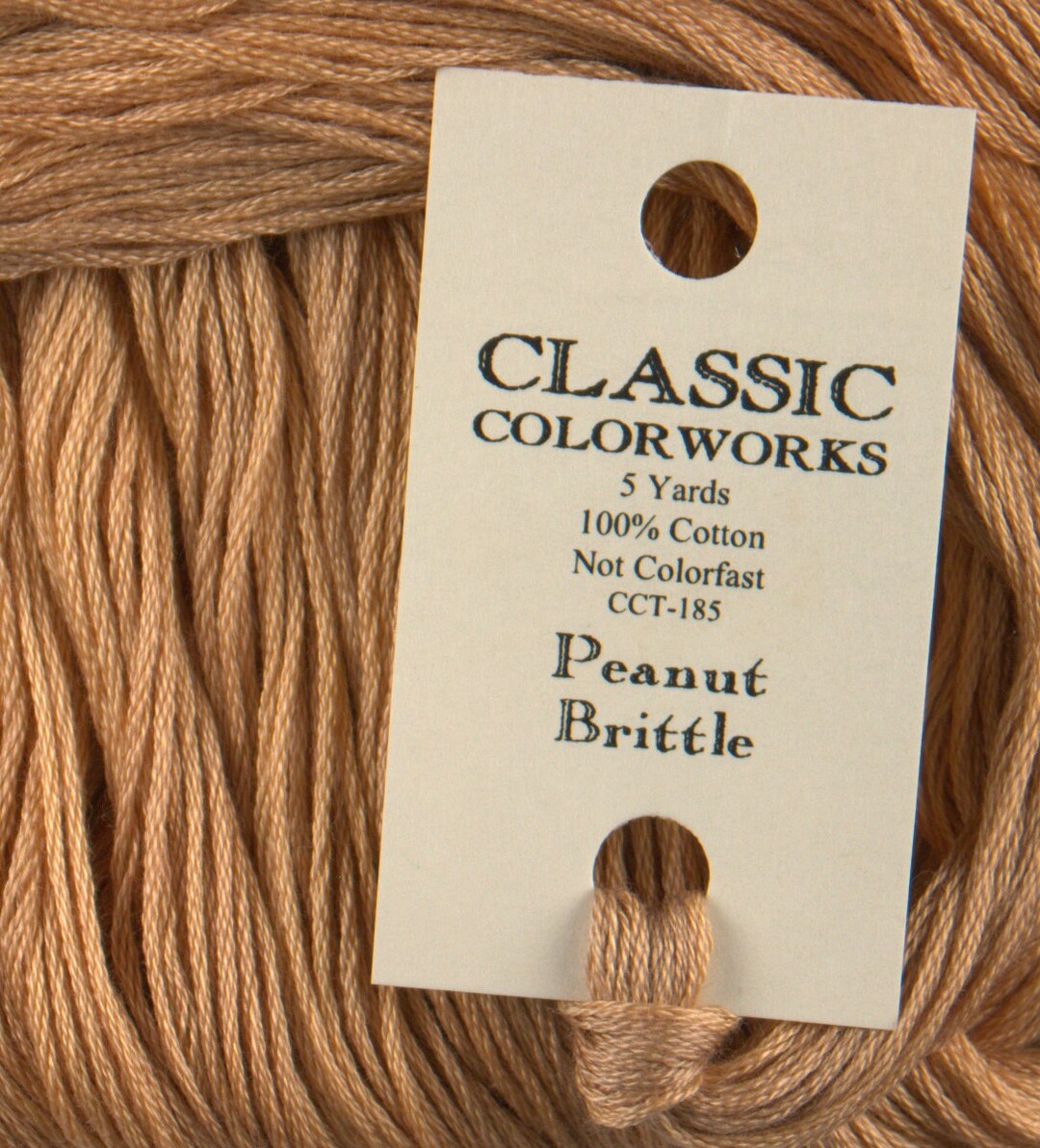 PEANUT BRITTLE Classic Colorworks Handdyed Embroidery Floss Cross