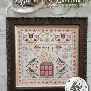 WITH THY NEEDLE Rejoice Evermore counted cross stitch patterns at cottageneedle.com