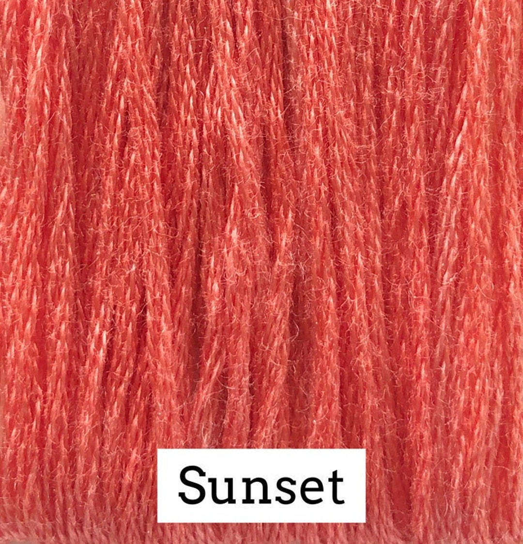 SUNSET Classic Colorworks Hand-dyed Embroidery Floss Cross Stitch ...