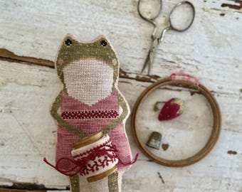 Kreuzstichmuster LILY von Stancy Nash Animal Crackers Zählmuster bei Cottageneedle.com