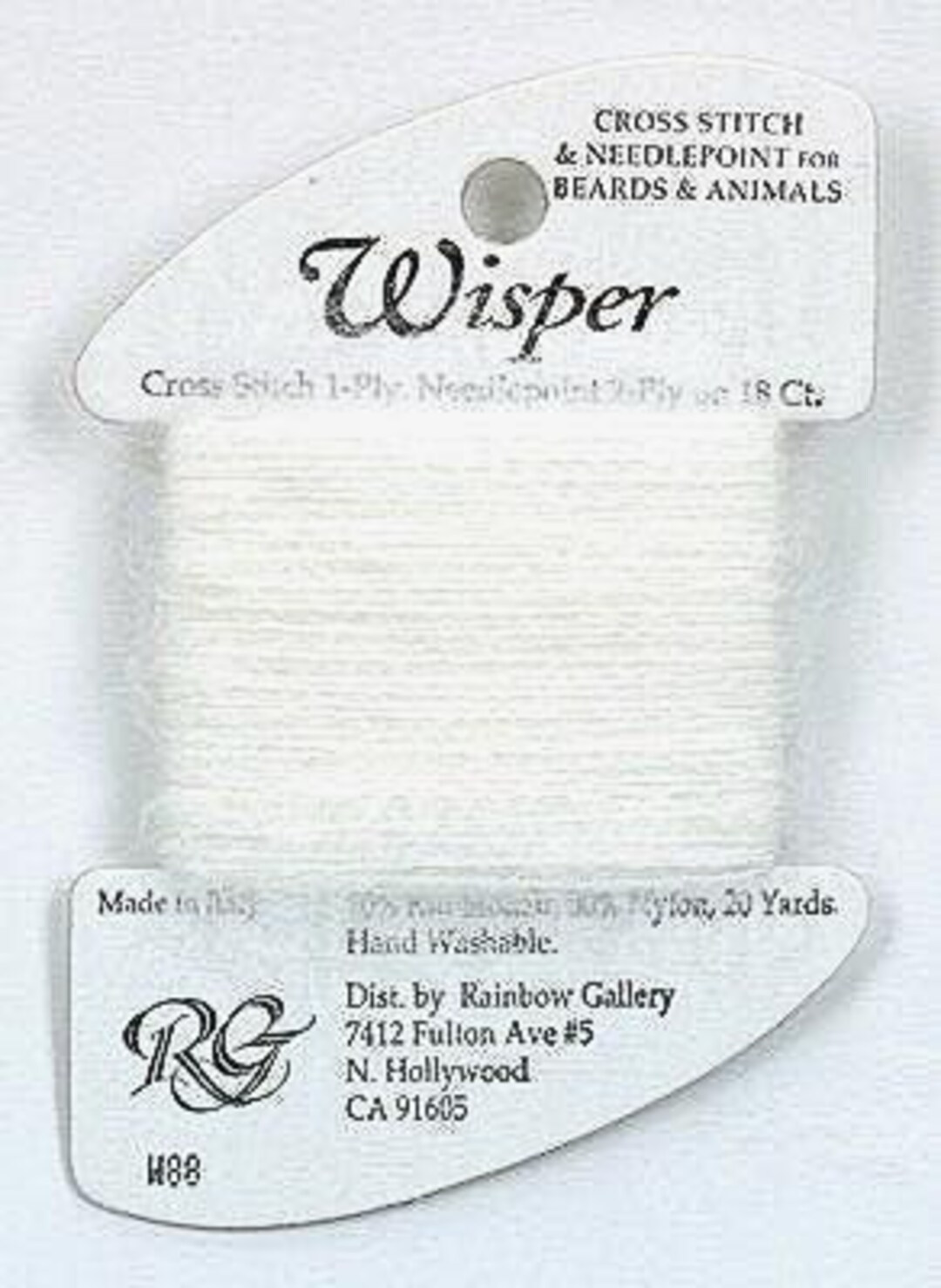 Pick Color RAINBOW GALLERY Wisper White W88 Ecru W89 Beige