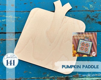 141 DESIGN Unfinished DIY Pumpkin Paddle Display Boards ONLY at thecottageneedle.com