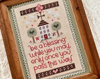 New! SWEET WING STUDIO Only Once counted cross stitch patterns at thecottageneedle.com