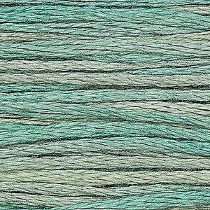 Hilo de bordar teñido a mano para punto de cruz BLUE FESCUE 2116 Weeks Dye Works WDW en cottageneedle.com