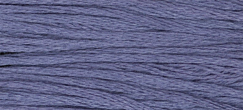 WILLIAMSBURG BLUE 3550 Weeks Dye Works WDW hand-dyed embroidery floss cross stitch thread at thecottageneedle.com image 1