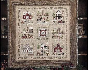 Pick One LITTLE HOUSE NEEDLEWoRKS Farmhouse Christmas Little Red Barn Grandpa's Pick-up Dairy Darlin' Grandma's Quilt cross stitch patterns