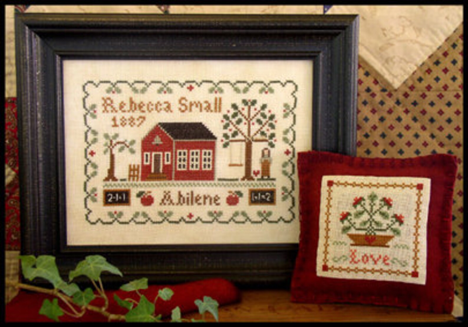 LITTLE HOUSE NEEDLeWORKS Rebecca Small 1887 Counted Cross Etsy