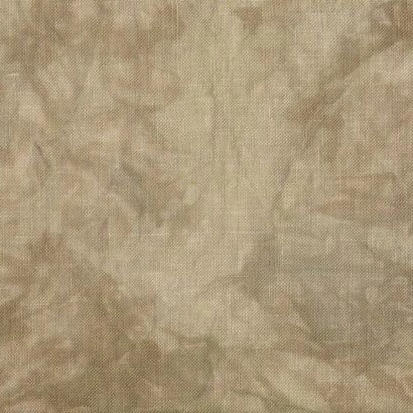 CHOCOLATE MILK 32Z 46Z ct. Linen counted cross stitch fabric Hand-dyed Fabrics by Stephanie at thecottageneedle.com