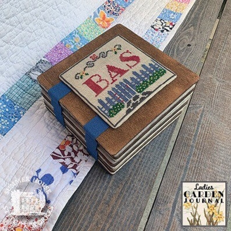 SUMMER HOUSE STITCHE Workes Ladies Garden Journal Finishing - Etsy