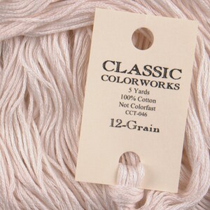 12-Grain Classic Colorworks hand-dyed embroidery floss cross stitch thread at cottageneedle.com
