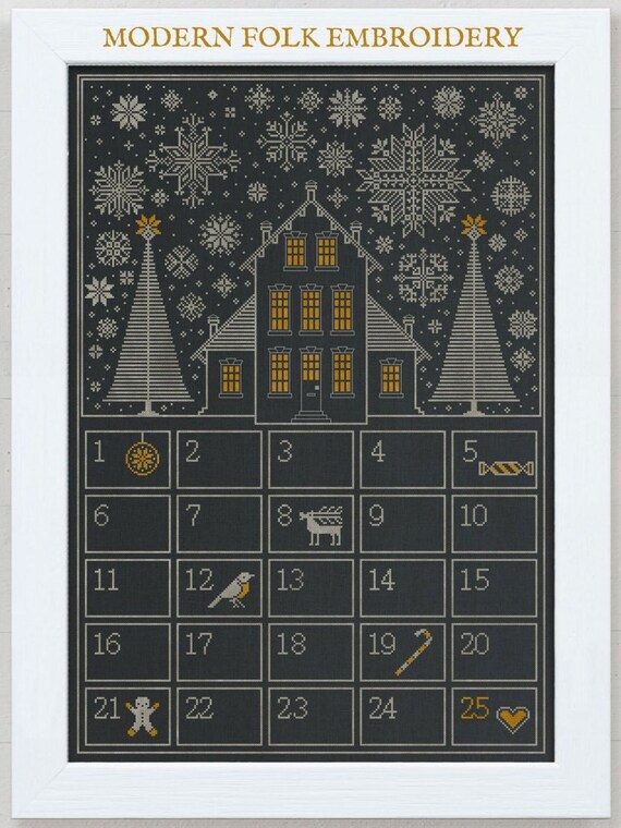 PDF DOWNLOAD I'll Be Home for Christmas Advent Calendar - Etsy