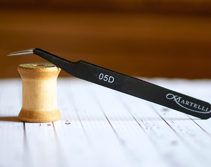 Martelli Pin Point Tweezers Precision Gripper Stainless Steel