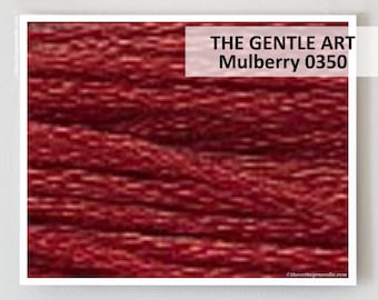 MULBERRY 0350 Gentle Art GAST hand-dyed embroidery floss cross stitch thread at thecottageneedle.com