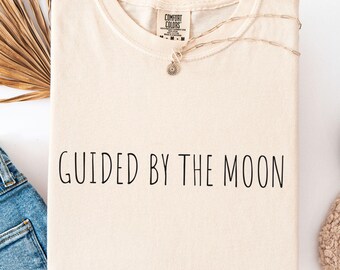 Moon Shirt, Simple Moon Lover Gift, Celestial Tee, Astronomy Space Shirt, Moon Lover Gift, Moon Guide Shirt, Astronomy Shirt