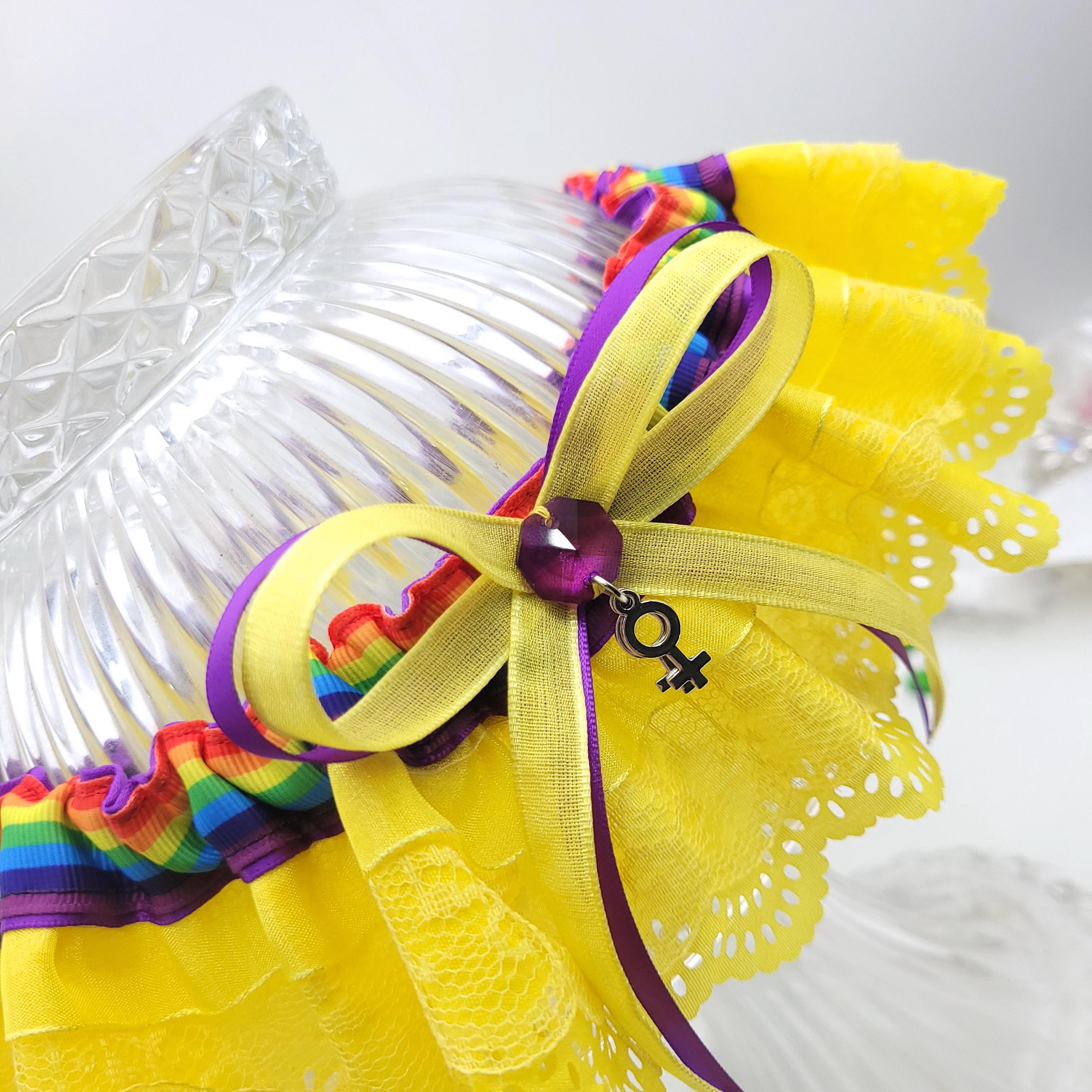 Rainbow Garter - Etsy